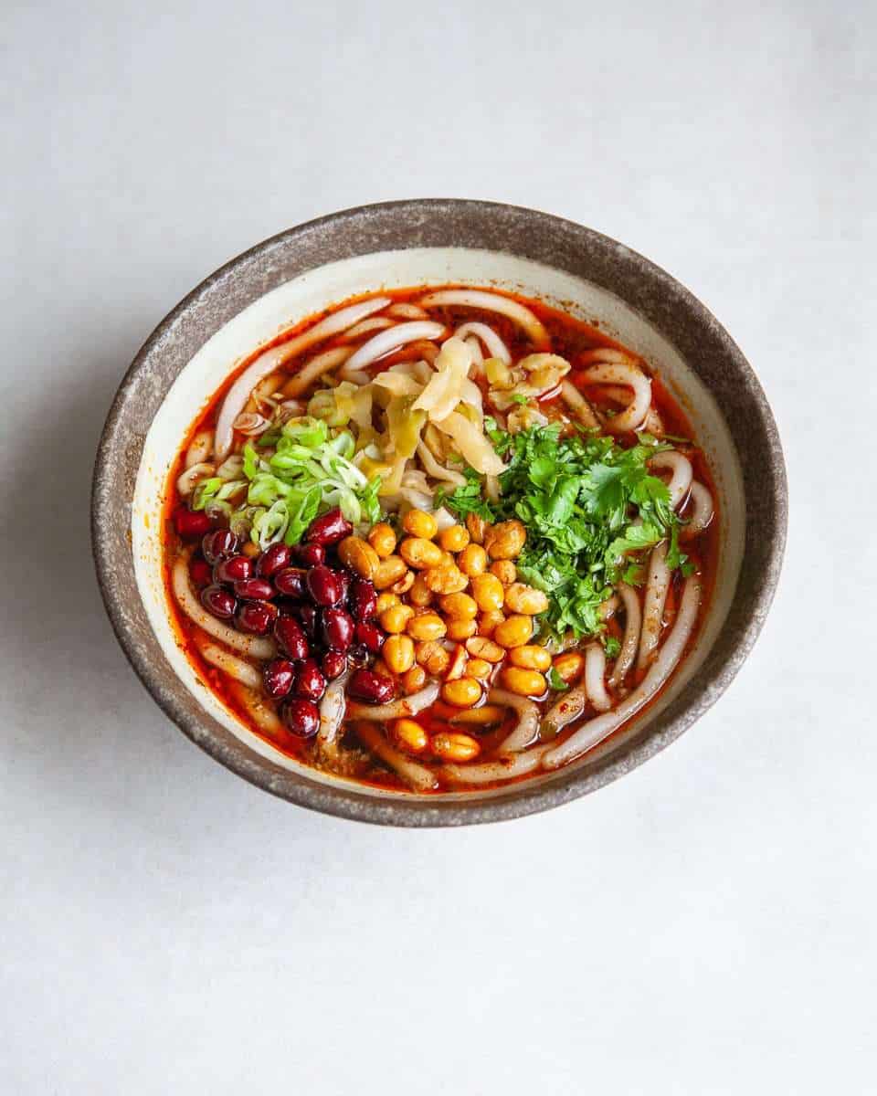 Hot and Sour Noodle Soup (Suan La Fen 酸辣粉)